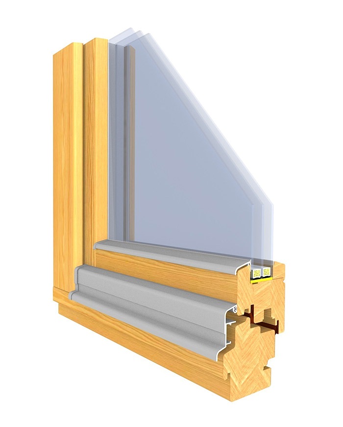Okna drewniane Nexbau Classica 78